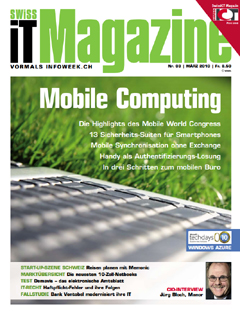 Swiss IT Magazine Cover Ausgabe 2010/itm_201003