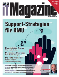 Swiss IT Magazine Cover Ausgabe 2014/itm_201405