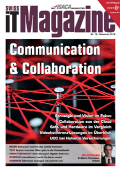 Swiss IT Magazine Cover Ausgabe 2014/itm_201412