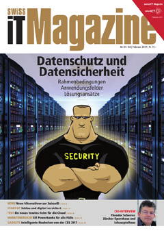 Swiss IT Magazine Cover Ausgabe 2017/itm_201701