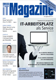 Swiss IT Magazine Cover Ausgabe 2024/itm_202404
