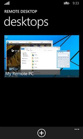 Microsoft bringt Remote Desktop für Windows Phone