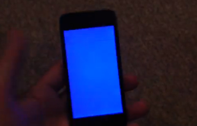 iPhone 5S stürzt mit 'Blue Screen' ab